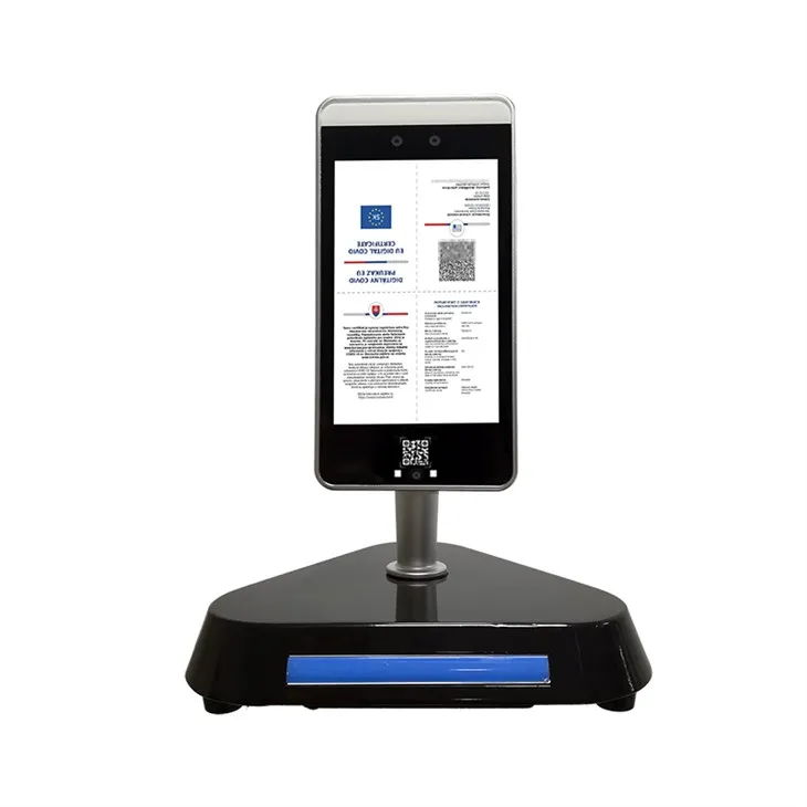 8 nti zaub EU Green Pass Reader QR Code Vaccine Pass Check Green Pass Scanner